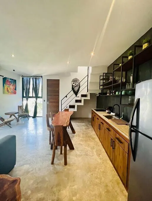 Lush Tulum Jungle Penthouse With Ensuite Rooftop Pool & Highspeed Wifi Balcheil 0*,