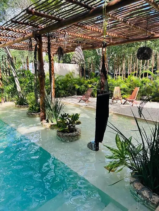 Lush Tulum Jungle Penthouse With Ensuite Rooftop Pool & Highspeed Wifi Balcheil 0*,  墨西哥