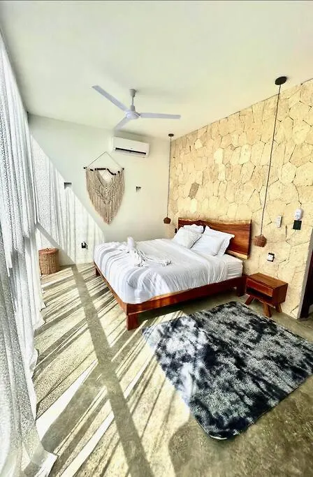 Lush Tulum Jungle Penthouse With Ensuite Rooftop Pool & Highspeed Wifi Balcheil