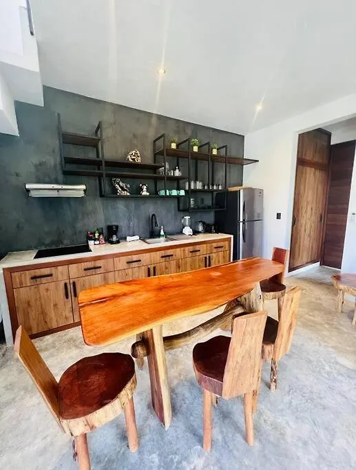 Lush Tulum Jungle Penthouse With Ensuite Rooftop Pool & Highspeed Wifi Balcheil 墨西哥