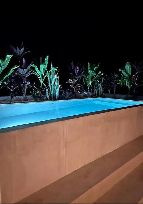 Lush Tulum Jungle Penthouse With Ensuite Rooftop Pool & Highspeed Wifi Balcheil